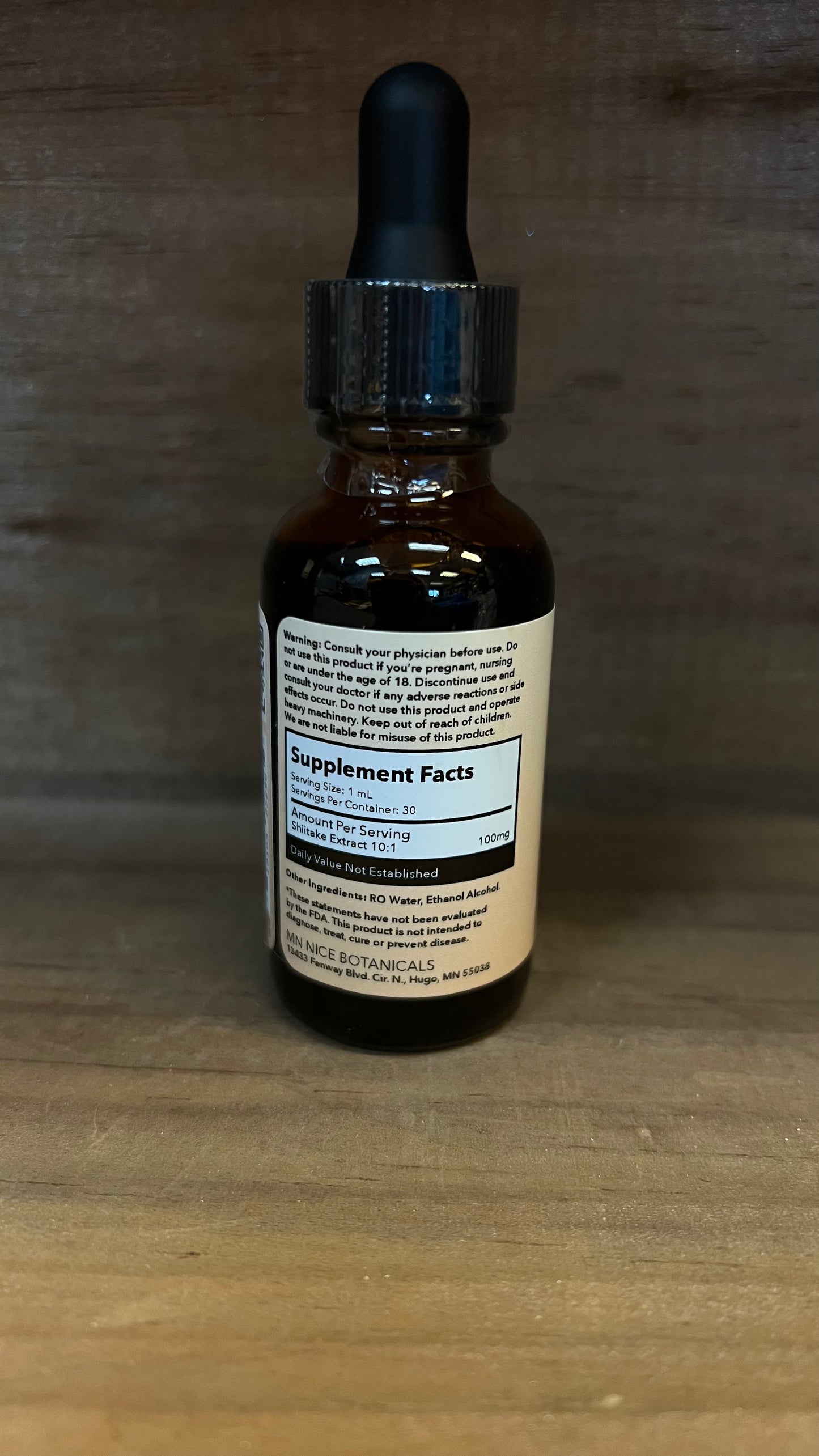 Shiitake Mushroom Tincture