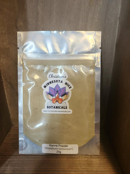 Packed Sachet of 25g Kanna Powder