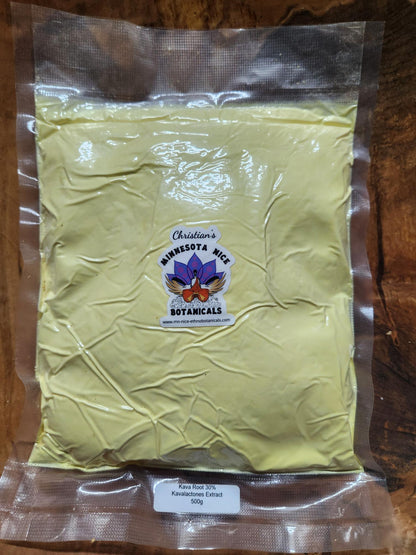 Kava Root 30% Kavalactones Extract 500g