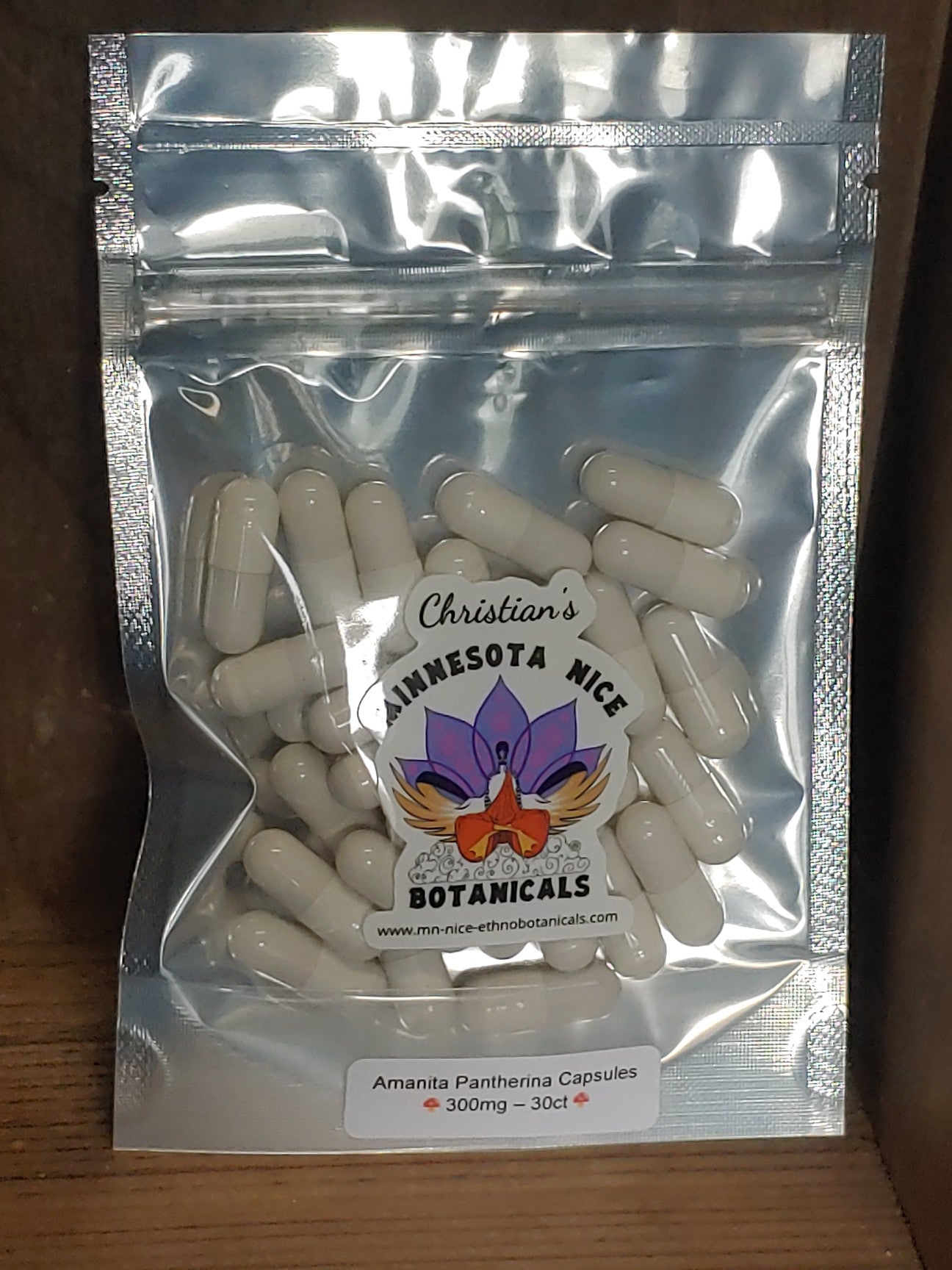 Amanita Pantherina 300mg Capsules