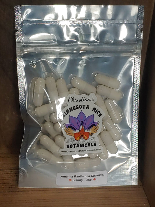 Amanita Pantherina 300mg Capsules