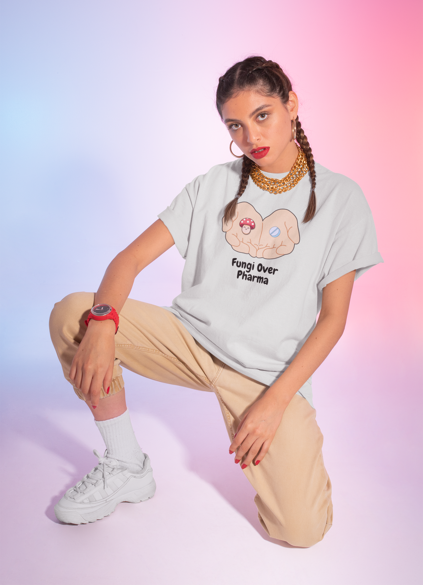 Fungi over Pharma Tee