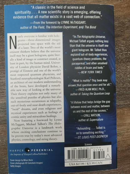 The Holographic Universe (BOOK by Michael Talbot)